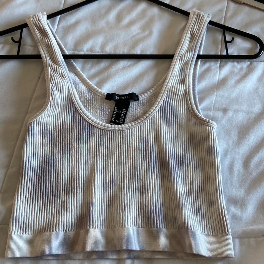 -forever 21 tie dye tank top, size s/m